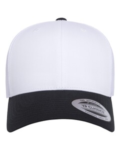 YP Classics 6606 Black-Retro Trucker Hat Black