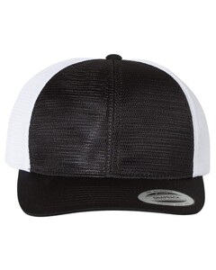 Classics™ Snapback 360 Omnimesh Cap Black Yupoong 6360 Black