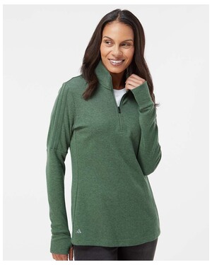 Women's 3-Stripes Quarter-Zip Sweater