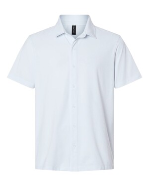 Men's Pro-Flex Sorona® Button Down Short Sleeve Shirt