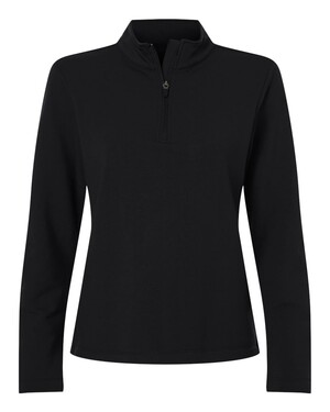 Women's Stretch Quarter-Zip Fleece Pullover