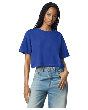 Women's Garment-Dyed Heavyweight Cropped Tee