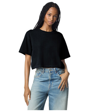 Women's Garment-Dyed Heavyweight Cropped Tee