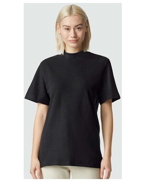 トップス bakateee American Apparel American Apparel 1PQ Pique Mockneck T-Shirt - T-ShirtWholesaler.com