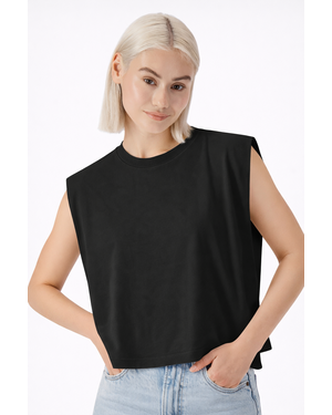 Garment Dyed Women's Heavyweight Muscle Tee