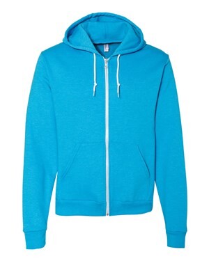 American Apparel Unisex Cotton/Polyester Wholesale Flex Fleece Zip Hoodie  F497W