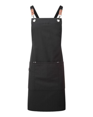 Unisex Clip & Clasp Cross-Back Bib Apron