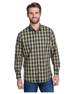 Mulligan Check Long-Sleeve Cotton Shirt