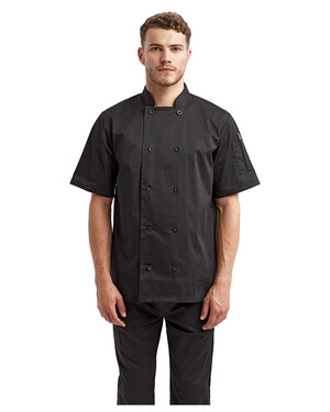 Short Sleeve Recycled Chef Coat