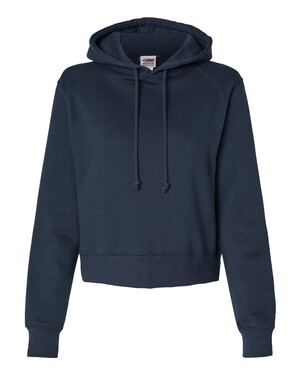 Hooded Sweatshirt with Colorblock Shoulder Panels