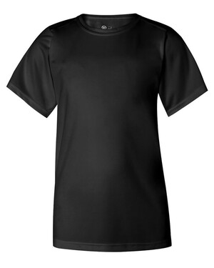 Youth B-Dry Core T-Shirt with Sport Shoulders