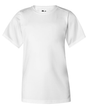 Youth B-Dry Core T-Shirt with Sport Shoulders