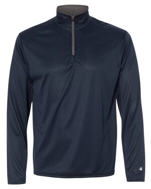 B Core 100 Polyester Quarter Zip Pullover