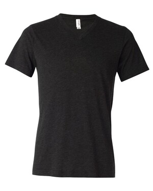 Bella + Canvas 3415 Unisex Triblend V-Neck Short Sleeve T-Shirt ...