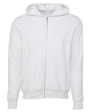 Bella Canvas 3739 Unisex Fleece Full-Zip Hoodie - ShirtMax