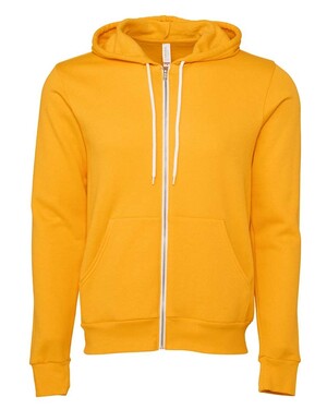 Unisex Sponge Fleece Zip-Up Hoodie