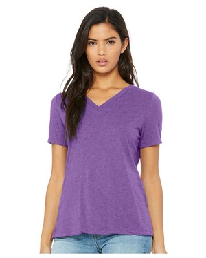 Women's Relaxed Triblend Short Sleeve V-Neck T-Shirt