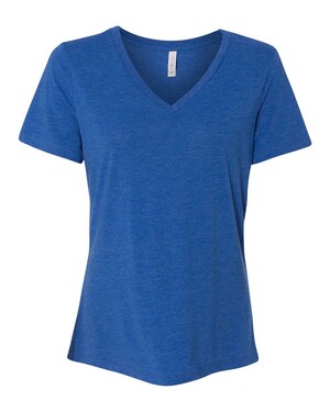 Women's Relaxed Triblend Short Sleeve V-Neck T-Shirt