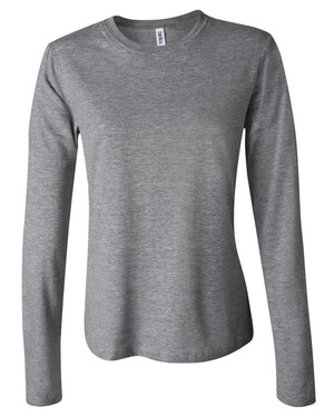 Women's Long Sleeve Crewneck Jersey T-Shirt