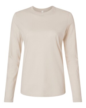 Women's Long Sleeve Crewneck Jersey T-Shirt