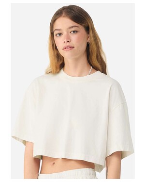 Women's Garment-Dyed Cropped Tee