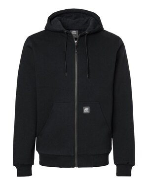 Men's Heritage Grid Fleece-Lined Full-Zip Hooded Sweatshirt