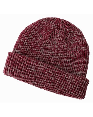 Ribbed Marled Beanie