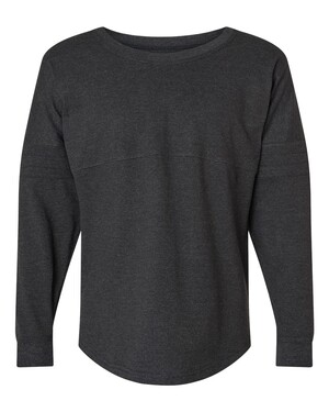 Women's Pom Pom Long Sleeve Jersey T-Shirt