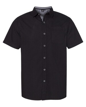 Peached Poplin Short Sleeve Shirt