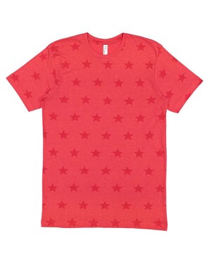 Heerlijk stil Verdampen Code V 3929 Star Print T-Shirt - BlankApparel.com