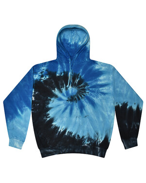 Tie-Dyed Hooded Sweatshirt