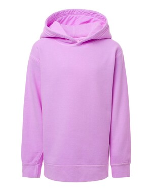 Garment-Dyed Youth Lightweight Fleece Hooded Sweatshirt