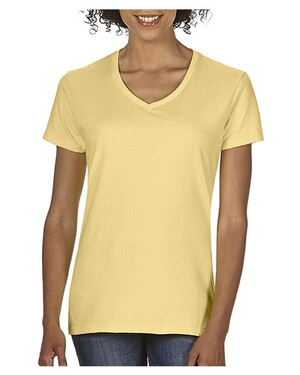 Garment-Dyed Women’s Midweight V-Neck T-Shirt 
