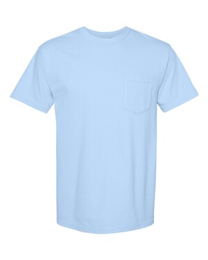 Heavyweight 100% Cotton Garment-Dyed Pocket T-Shirt