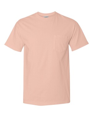 Heavyweight 100% Cotton Garment-Dyed Pocket T-Shirt