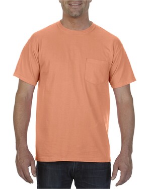 Heavyweight 100% Cotton Garment-Dyed Pocket T-Shirt