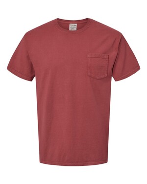 Garment Dyed Short Sleeve Pocket T-Shirt