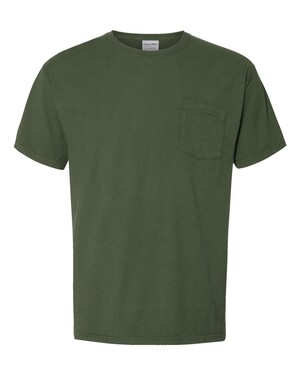 Garment Dyed Short Sleeve Pocket T-Shirt