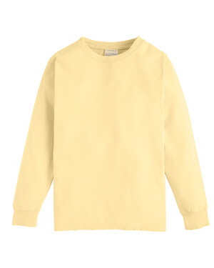 Comfortwash By Hanes GDH275 Garment Dyed Youth Long Sleeve T