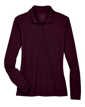 Women's Pinnacle Performance Long Sleeve Piqué Polo