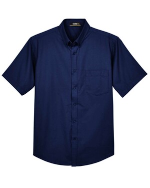 Tall Optimum Short Sleeve Twill Dress Shirt