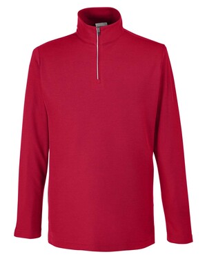 Fusion ChromaSoft™ Pique Quarter-Zip Pullover