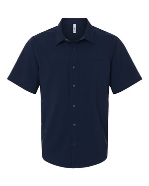 Men's UltraUVP Shoreline Short Sleeve Staff Shirt