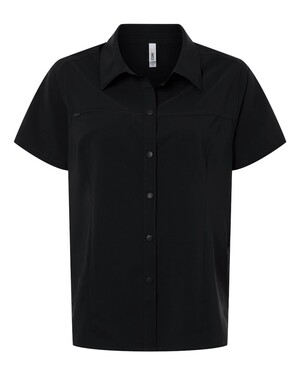 Women's UltraUVP Shoreline Short Sleeve Staff Shirt