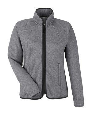 Women's Venture Heathered Stripe Full-Zip