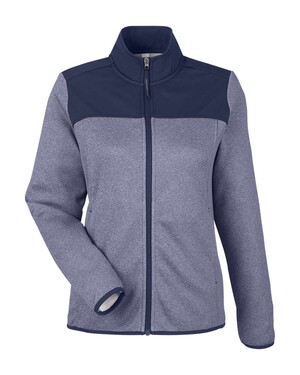 Women's Venture Heathered Stripe Hybrid Jacket