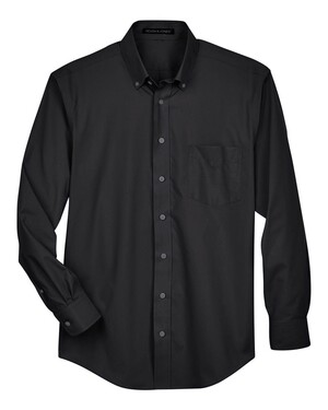 Men's Crown Collection® Tall Broadcloth Woven Dress Shirt