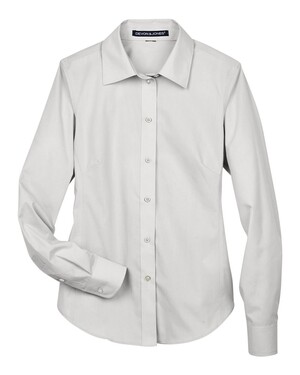 Women's Crown Collection® Broadcloth Woven Dress Shirt