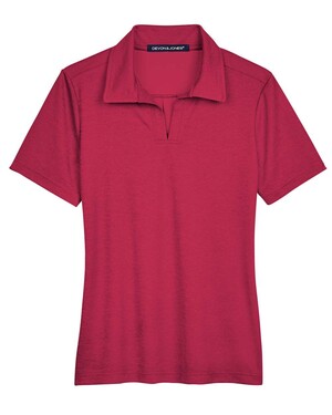 Women's CrownLux Performance® Address Melange Polo Shirt