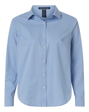 Women's CrownLux Performance® Spencer Poplin Dress Shirt